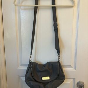 Marc Jacobs Gray Leather Crossbody Bag